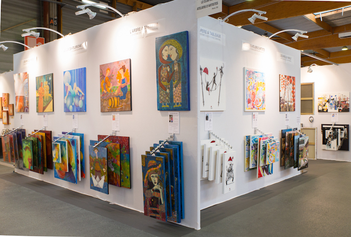 Stand du Club des Ateliers d'Artistes